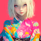 kimono girl