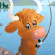 Highland Coo by Scubaprincess x Reddit Collectible Avatars