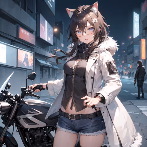サイバーバイクガール