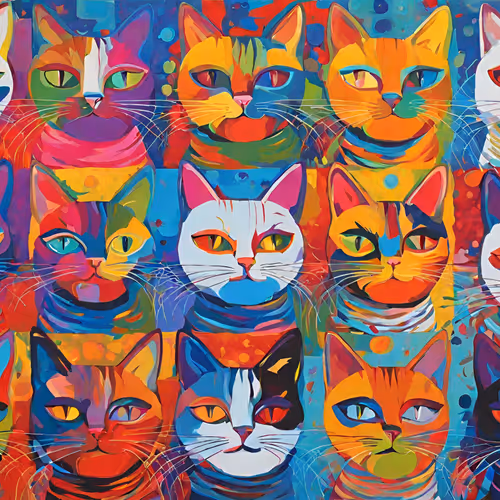 Pop Art Series NFT #Cat