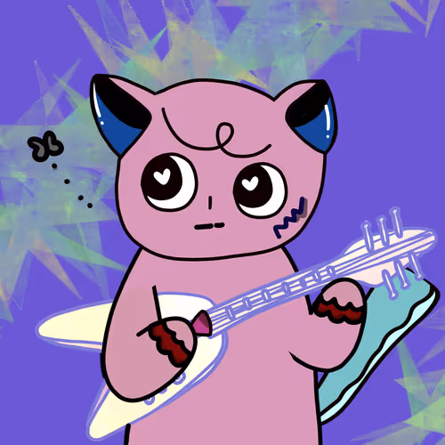 Poor Guitar Cat