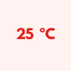 25 C