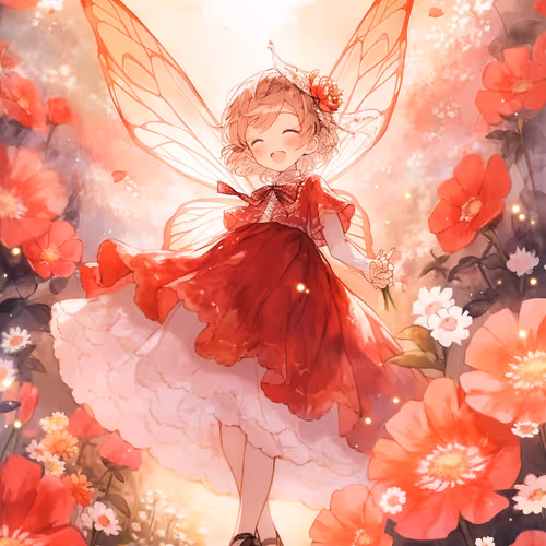 Red Flower Fairy