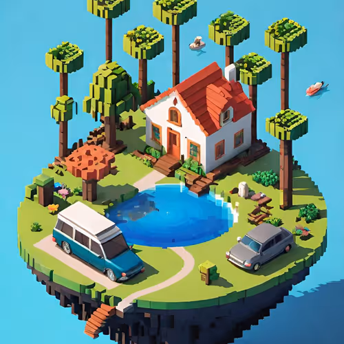 Pixel islands