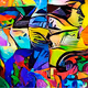 Abstract artworks by RILLATER