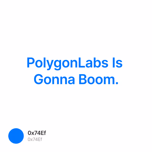 PolygonLabs Is Gonna Boom.