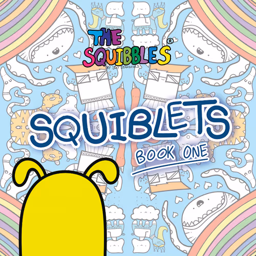The Squibbles: Squiblets Colouring Pages