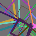 Art generated Lines/blocks part2