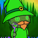Shamrock Wizard by GlowingAlien x Reddit Collectible Avatars