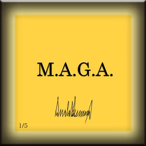 Diamond Circle 1 of 5 Presidential M.A.G.A.