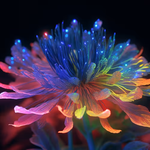 AI Art Inspiration from Nature Polygon