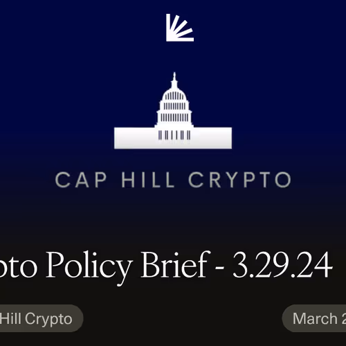 Crypto Policy Brief - 3.29.24