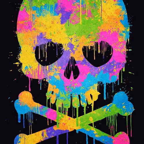 Colored bones