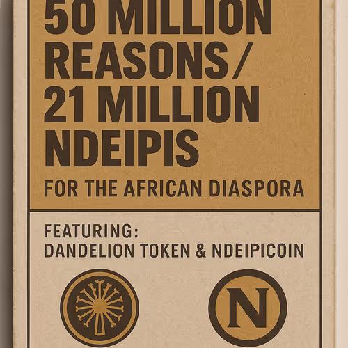 50 Million Reasons/21 Million Ndeipis