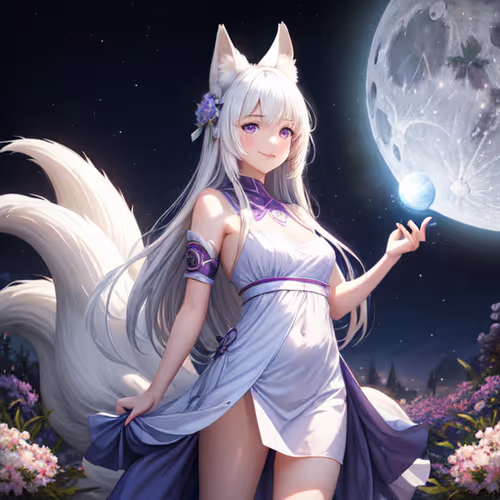 九尾の女の子🌕