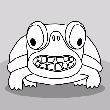 On Chain Turtle Head