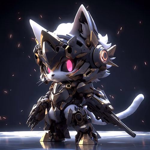 BB-Cat BLACK＆GOLD #001