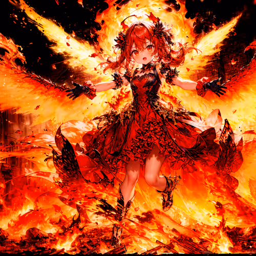 Seven color angels #001