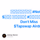 𝐌𝐢𝐬𝐬𝐞𝐝 #Notcoin $𝟏𝐊 𝐅𝐫𝐞𝐞 #𝐀𝐢𝐫𝐝𝐫𝐨𝐩? Don't Miss $Tapswap Airdrop