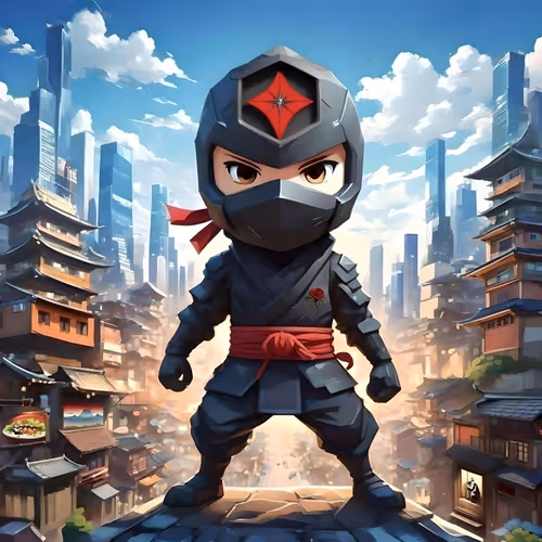 Chibi Ninjas: Exclusive NFT Art Available with MATIC