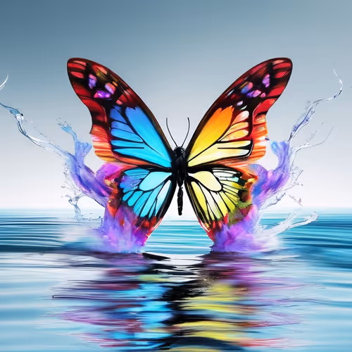 butterfly art