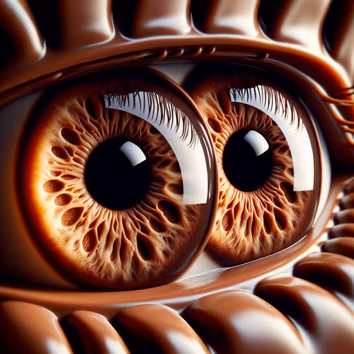 Chocolate eyes
