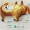 Doge metaverse acid art