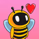 Bee Mine by Groovi x Reddit Collectible Avatars