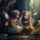 enchanted beings of a magical world