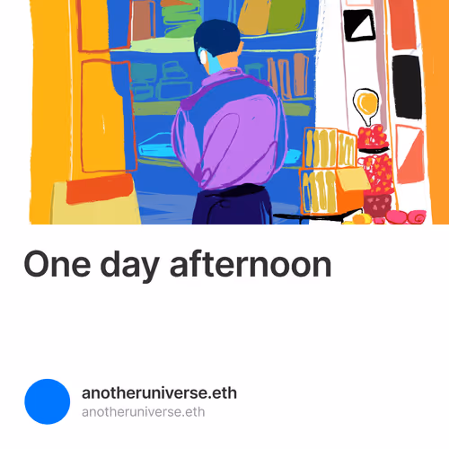 One day afternoon