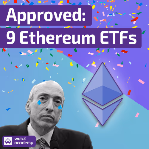 Approved: 9 Ethereum ETFs ✅