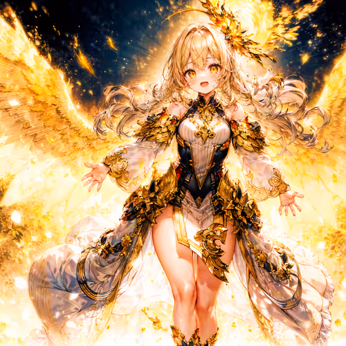 Seven color angels #003