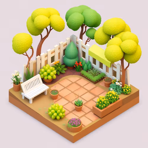Isometric Gardens Polygon