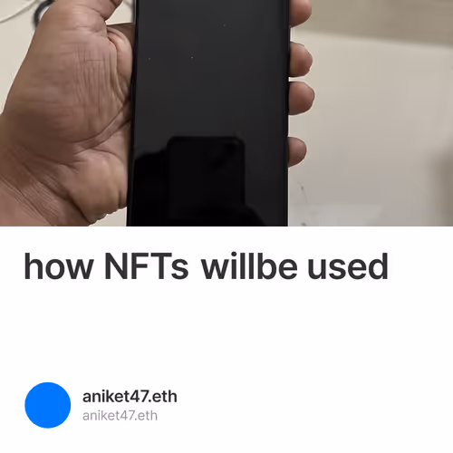 how NFTs willbe used