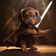 Dachshund Samurai #0