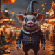 HALLOWEEN PIGS