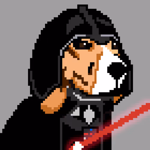 Pixel Beagle Darth