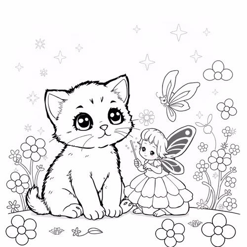 KityPity Cat and the Angels