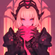 cyberpunk girl valentine's day