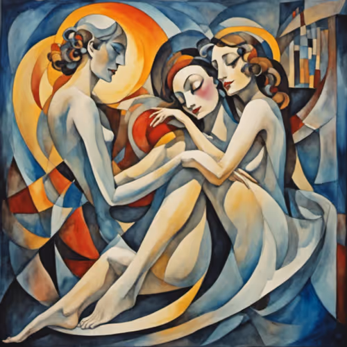 Three loving mothers