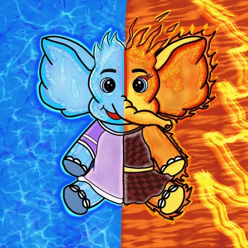 Stylish Baby Elephants