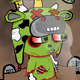 Cosmic Zombie Cow by RocketMoonApe  x Reddit Collectible Avatars