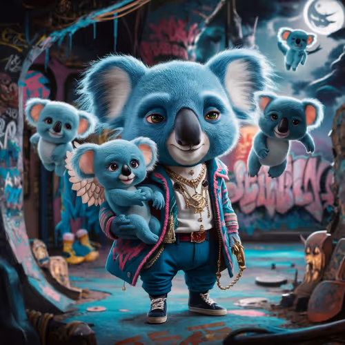 Sky Blue Koalas