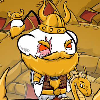Golden Beard Knoo by Hoppy Doodle  x Reddit Collectible Avatars
