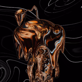 Molten Gold by jules x Reddit Collectible Avatars