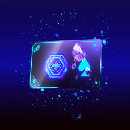 Poker Girl NFT Ticket Lv.1