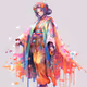 Wafu Elegance kimono-dress