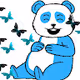 Panda Smile And Cry