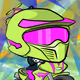 Team Green Motorbike by RocketMoonApe  x Reddit Collectible Avatars