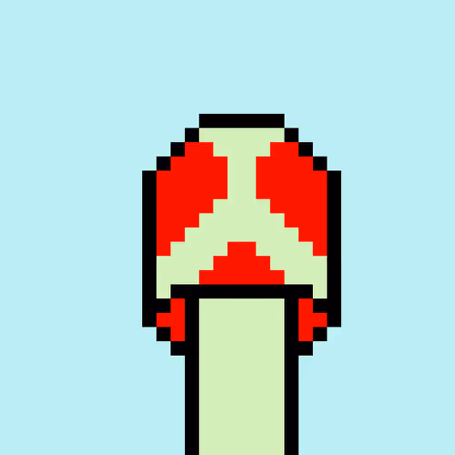 Polygon Pixel Mushrooms Art Series 2 By Wm97 Nft Art Society